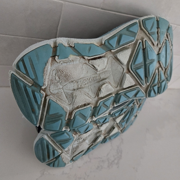 Hoka Stinson ATR 6 Athletic Running Shoe Sneaker Navy Blue White Womens Size 7.5 - Picture 9 of 9